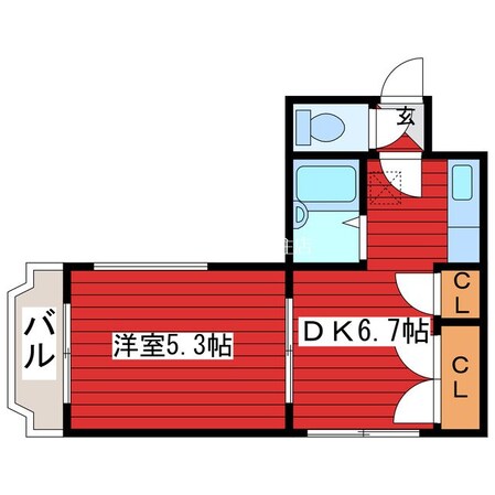 ヴェルテ月寒の物件間取画像